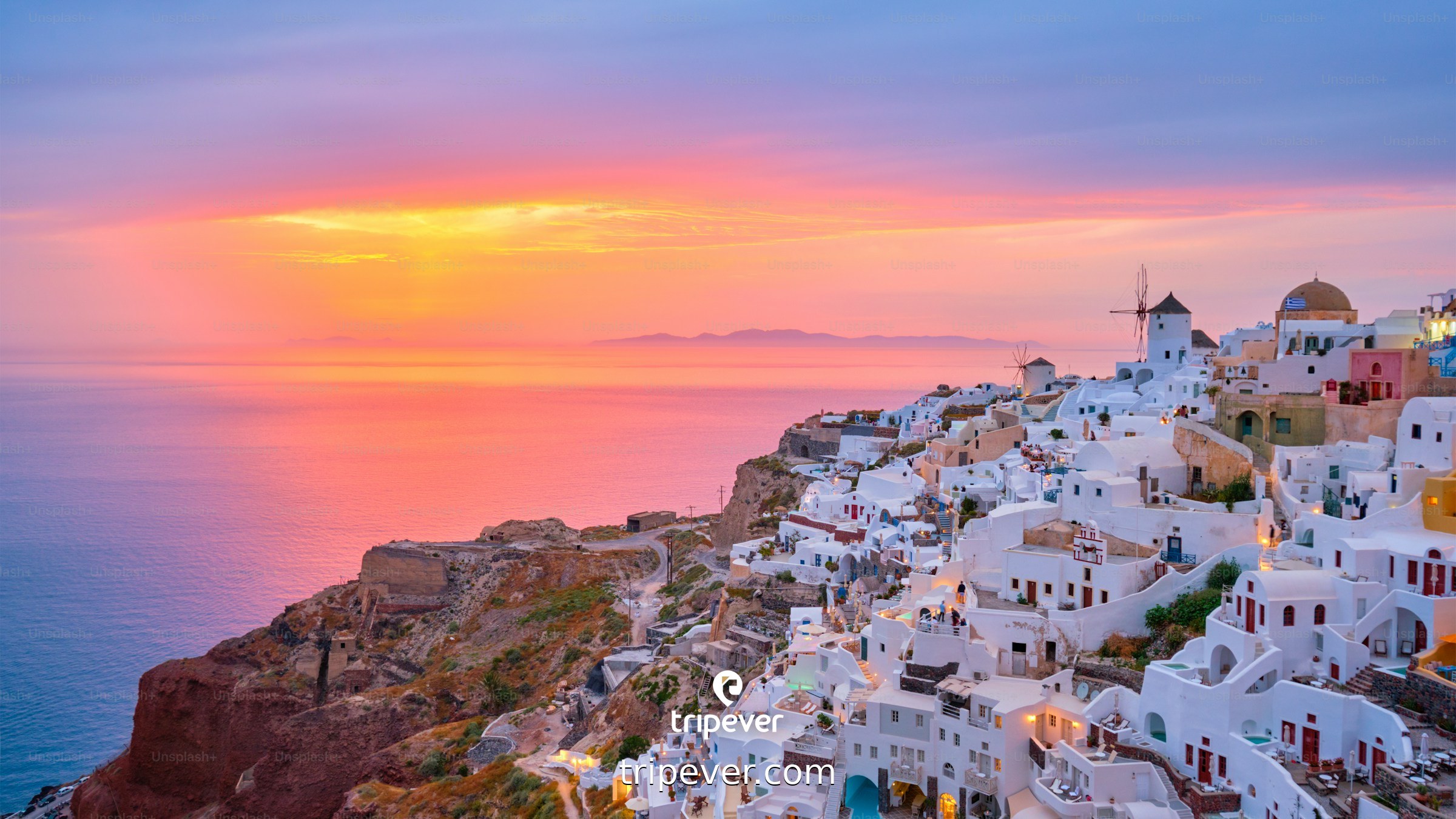 Santorini Sunset Pictures