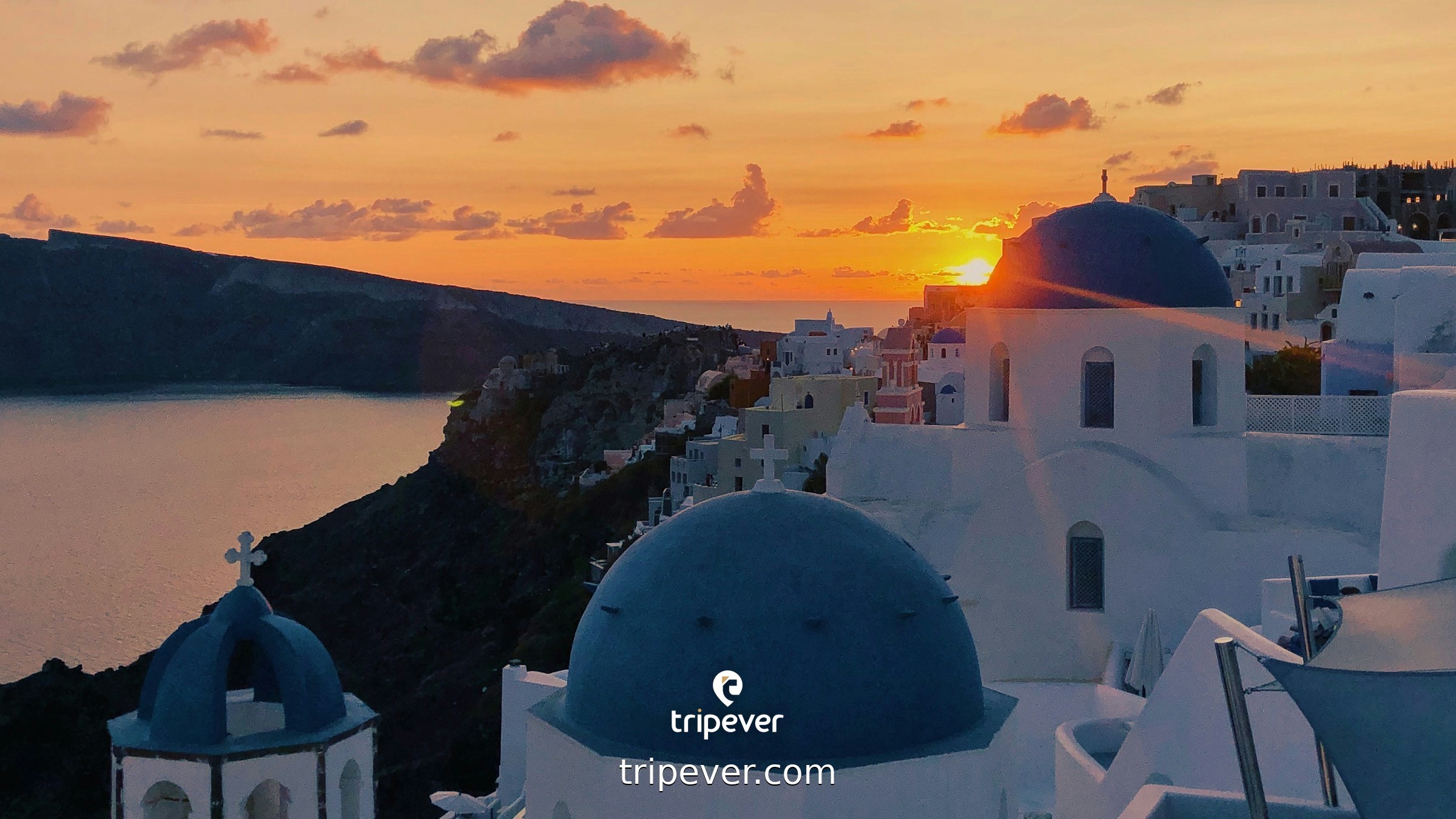 Santorini Sunset Pictures