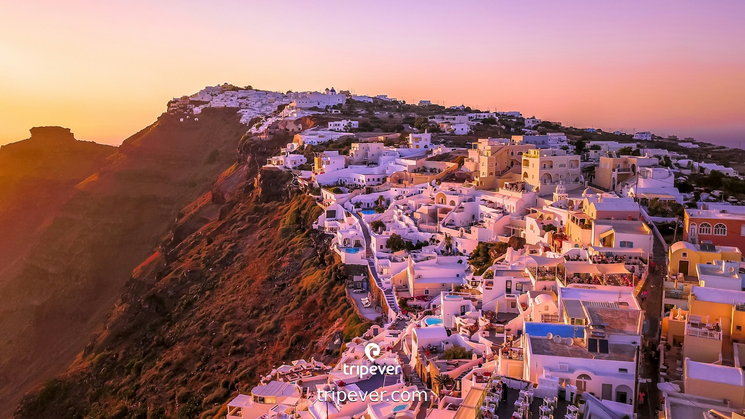 Santorini Sunset Pictures