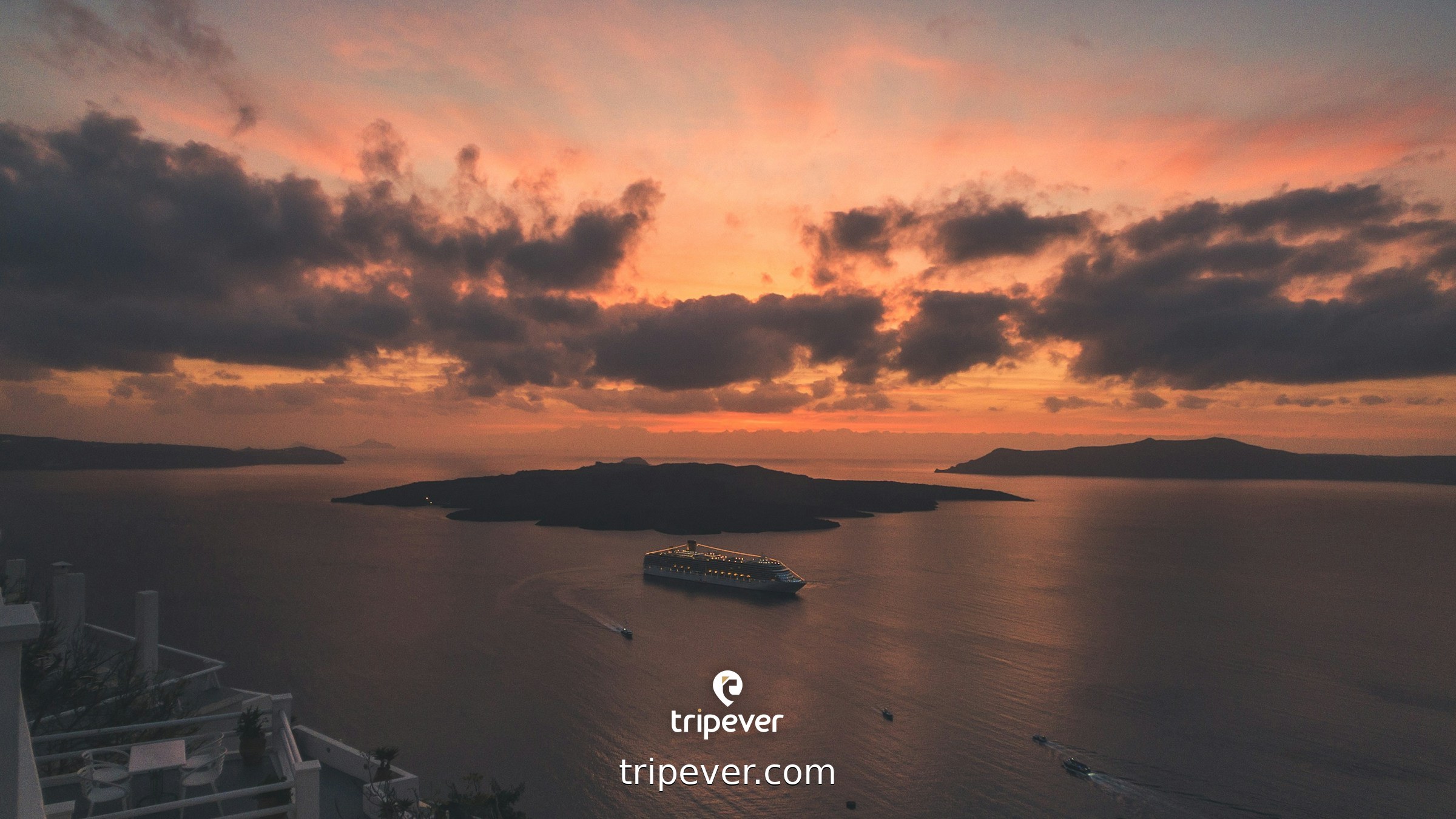 Santorini Sunset Pictures